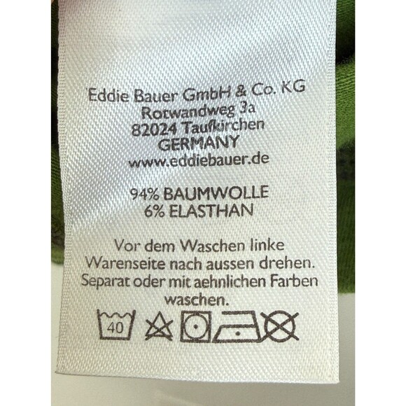 Eddie Bauer Shirt Men's Large Travex 1/4 Zip Pullover Hiking Travel Lightweight - Picture 8 of 9